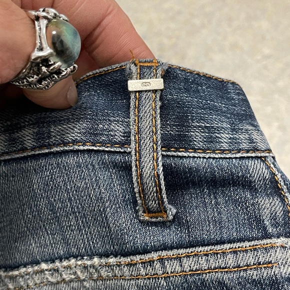 EUC Men’s Size 30 (30” X 30”) Christian Dior Homme Distressed Denim Blue Jeans - Picture 6 of 12